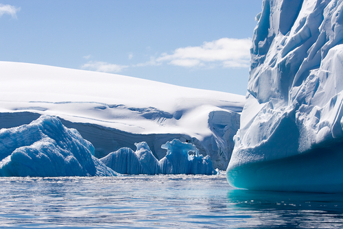 An image of Antarctica used by the United Nations Environment Program. 